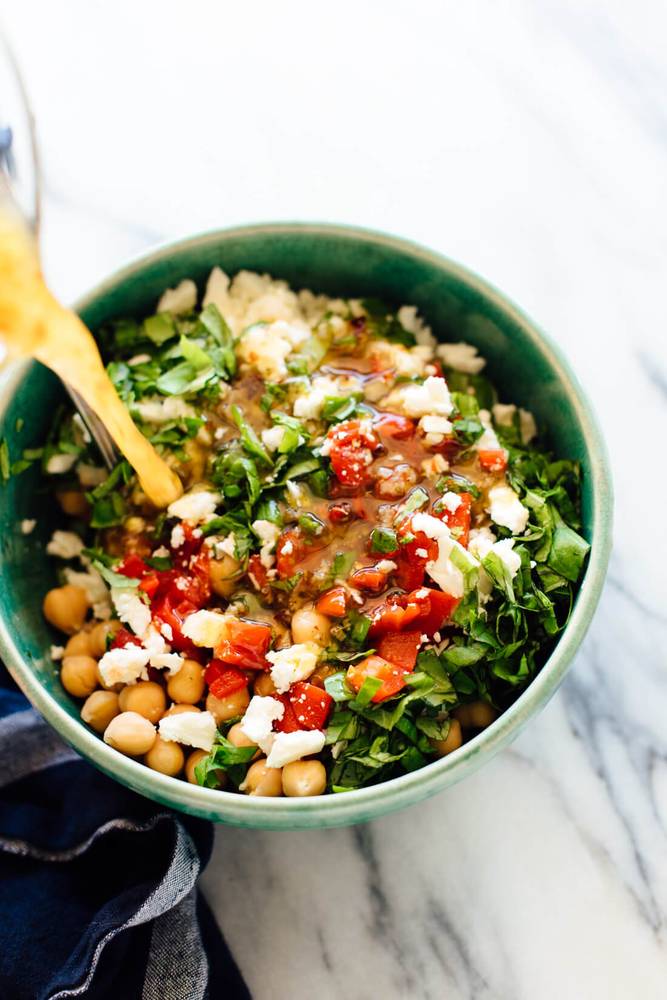 Jessica's Marinated Chickpeas