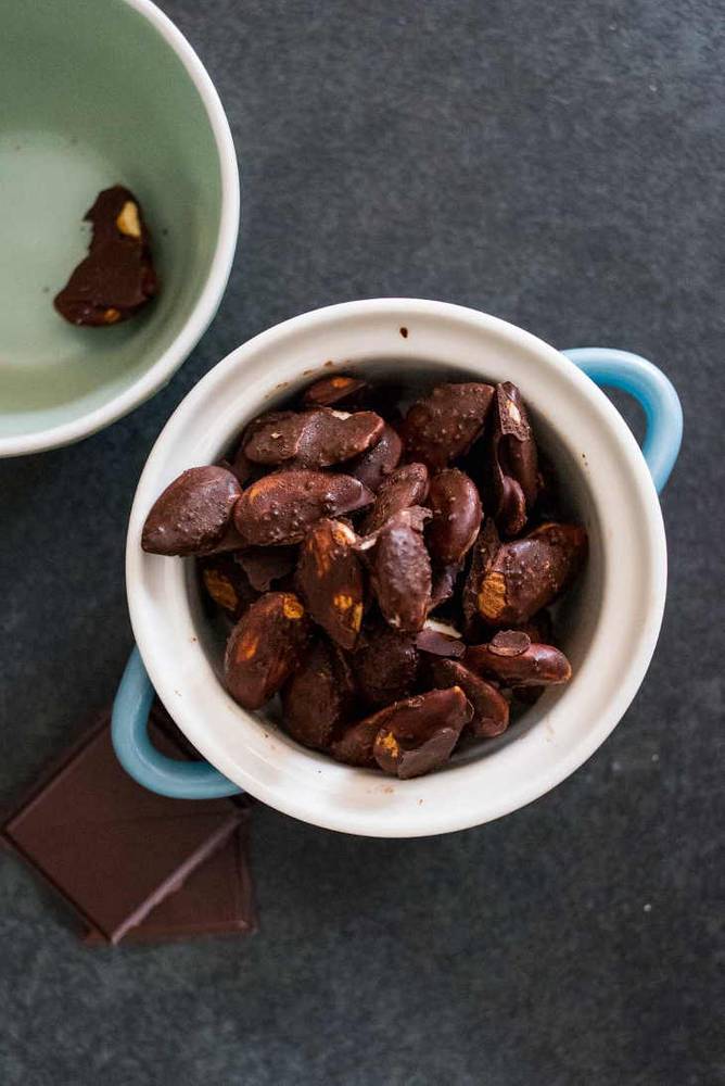 Keto Chocolate Covered Almonds