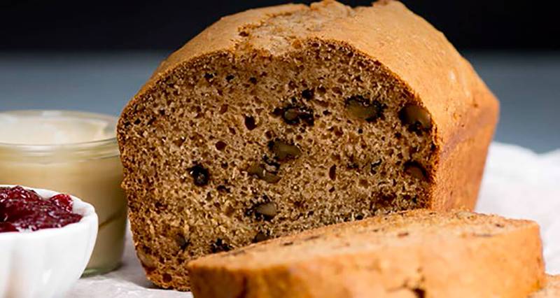 Apple-Walnut Breakfast Bread