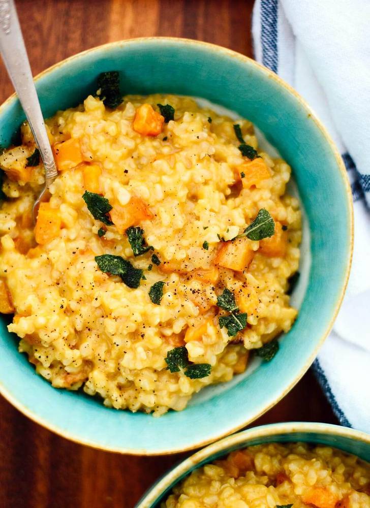 Roasted Butternut Squash Risotto
