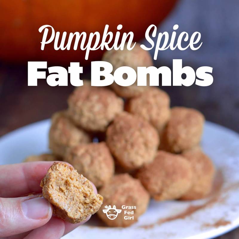 Pumpkin Spice Keto Fat Bomb Recipe