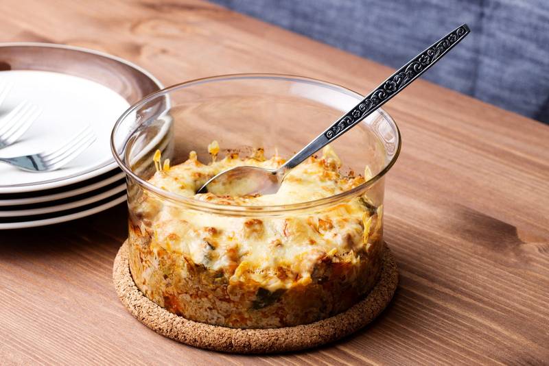 Stuffed low-carb cabbage casserole