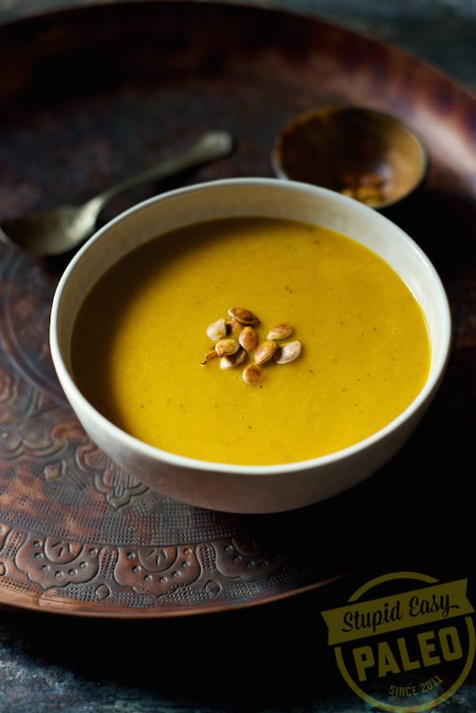 Curried Kabocha Squash Soup Recipe (Paleo, Whole30)