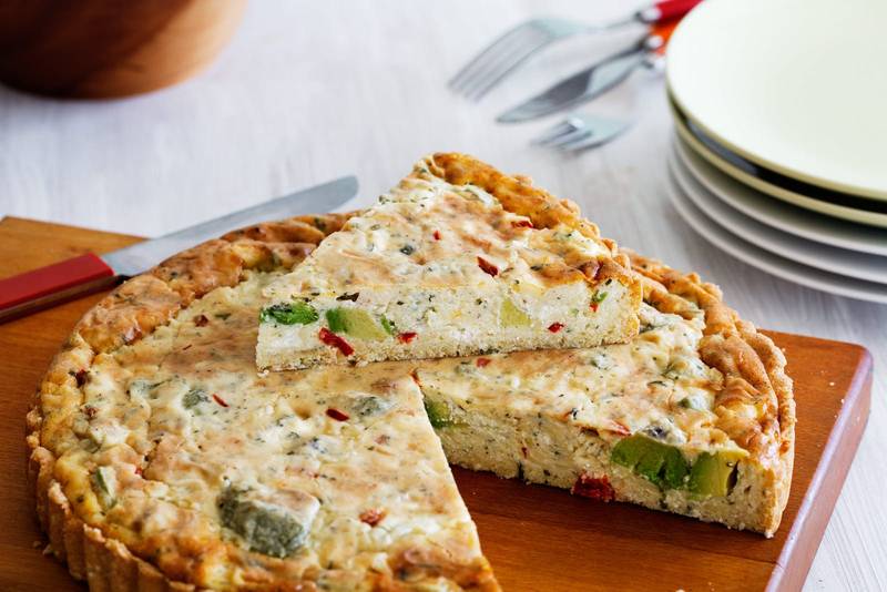 Keto avocado pie