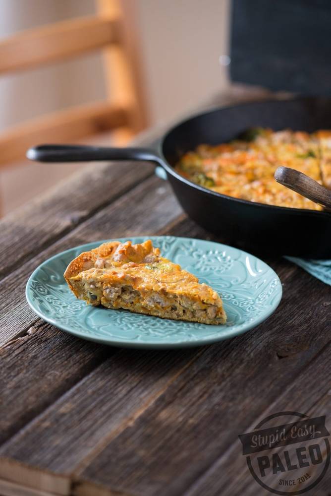 Paleo Chicken Sweet Potato Frittata Recipe