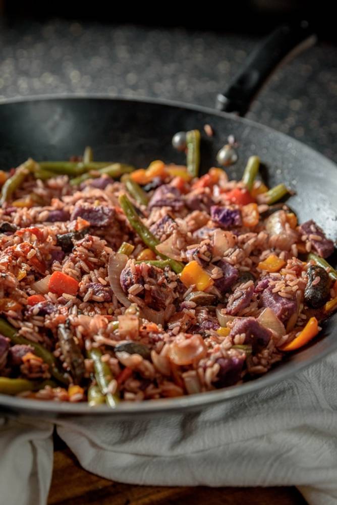 One-Pot Vegan Jambalaya