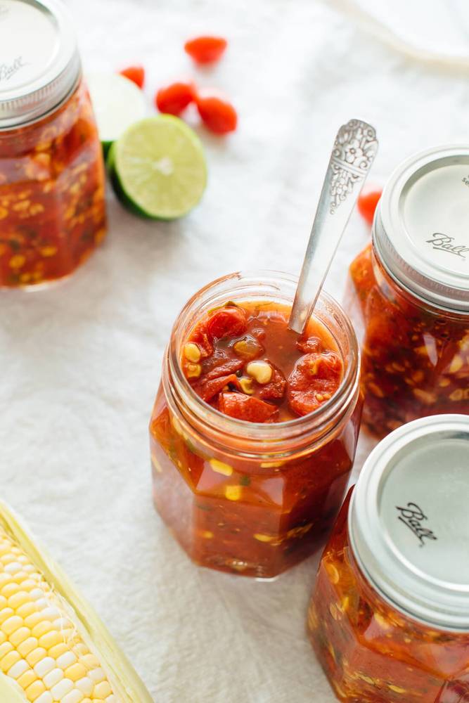 Corn & Cherry Tomato Salsa