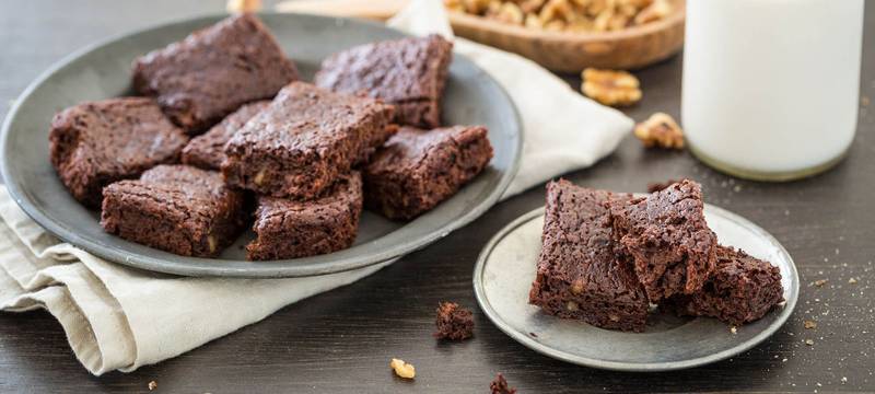 Fudgy Vegan Brownies