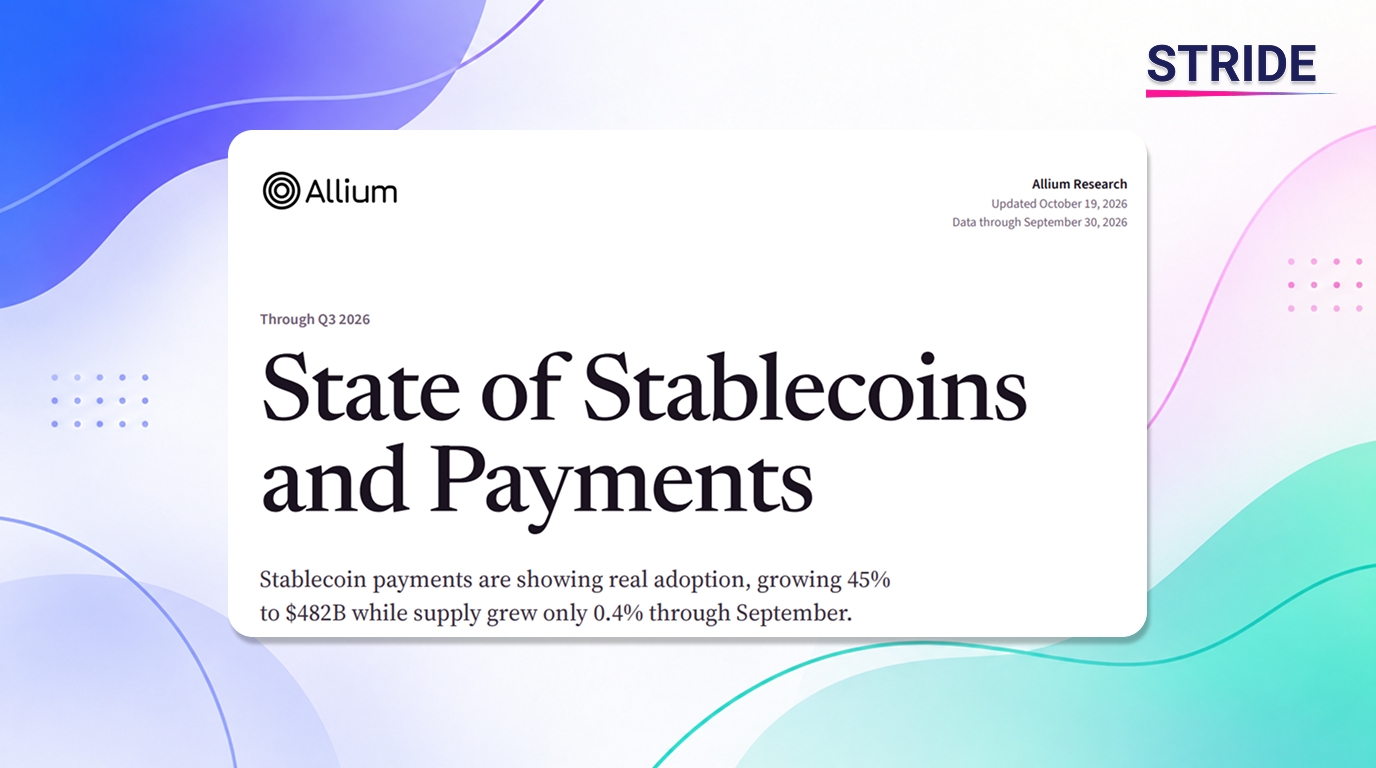 Stablecoin Supply Grew 0.4% This Year. Payments Grew 45%.