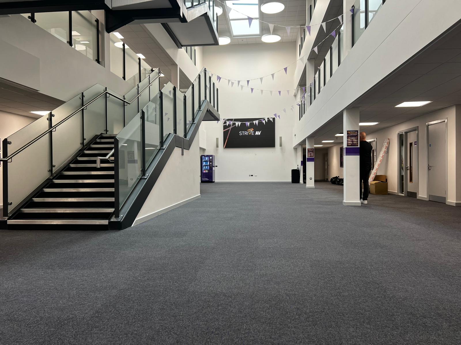 Farringdon Academy digital signage LED video wall