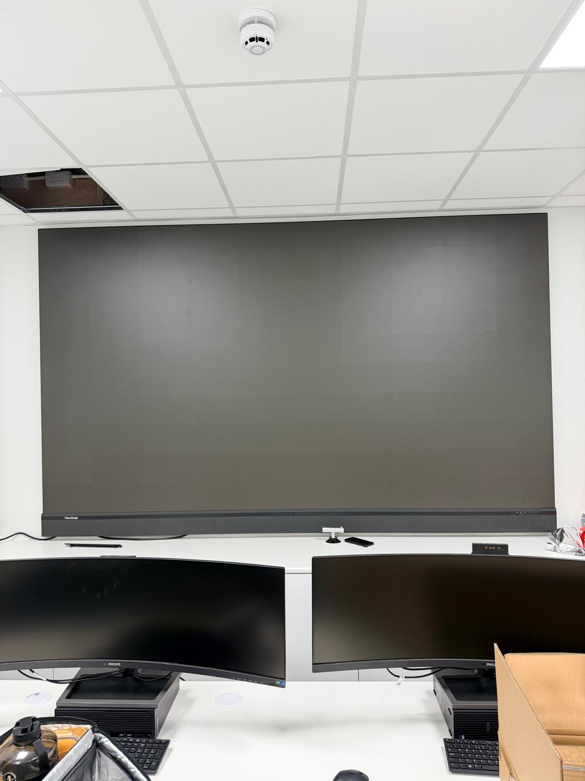 Uxbridge College Security Operations Centre LED video wall