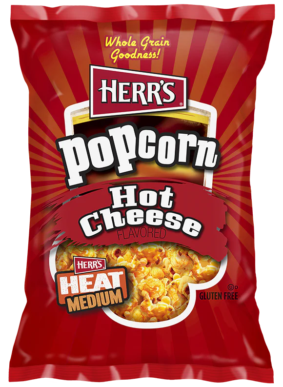Herrs Hot Cheese Popcorn