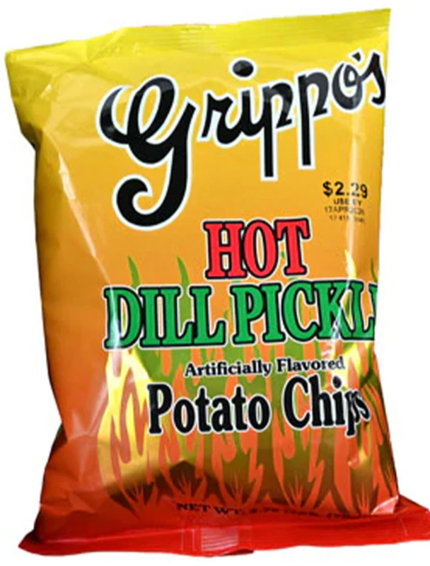 Grippos Hot Dill