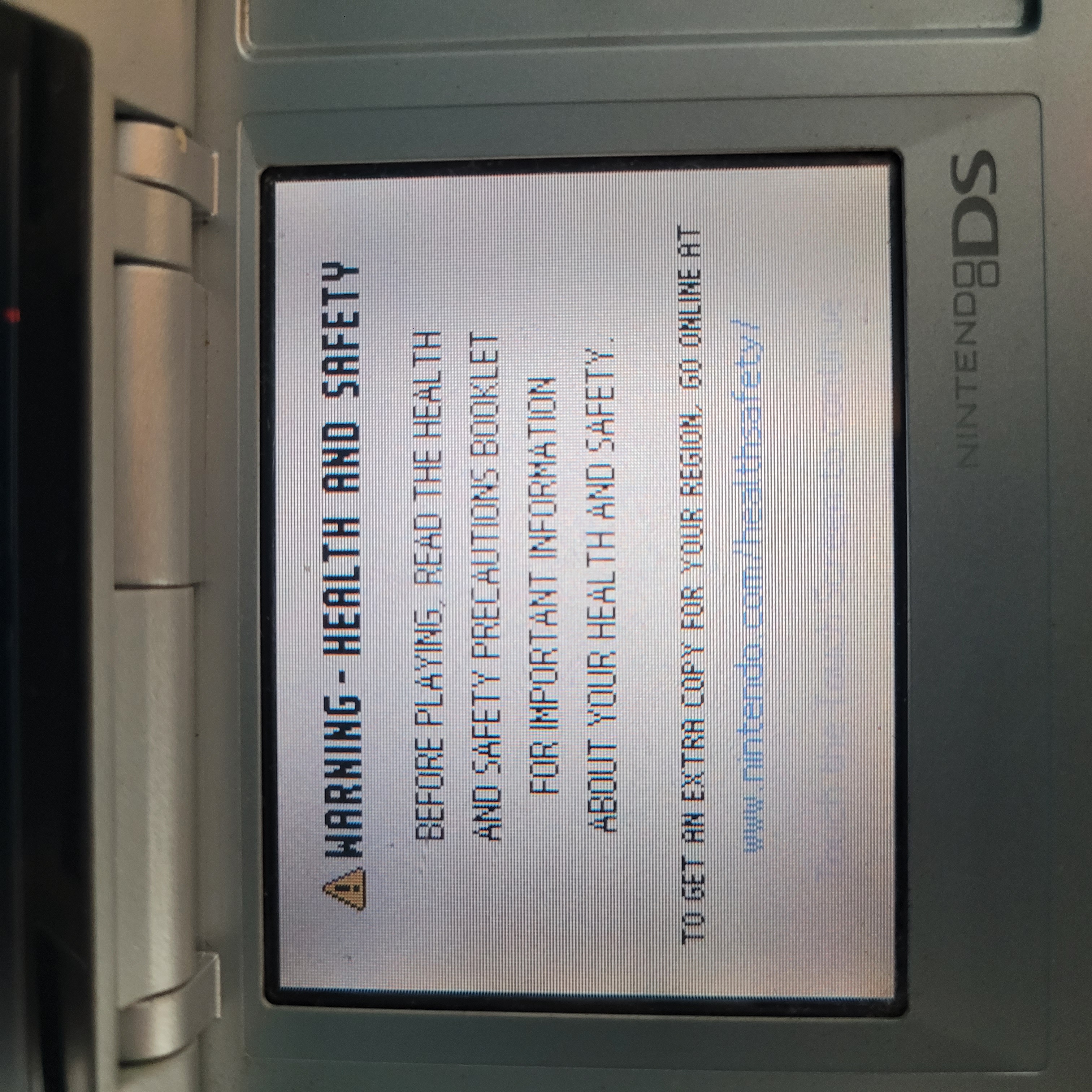 как выглядит Official Original Nintendo DS DSO NTR-001 Console w/Charger OEM Tested фото