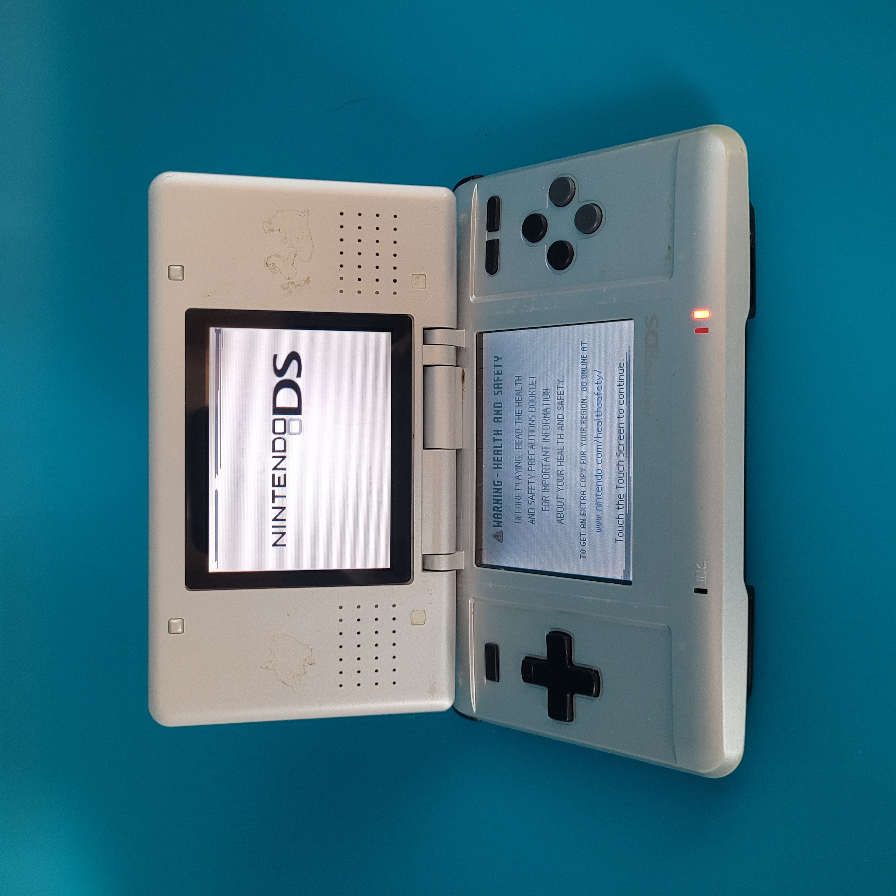 как выглядит Official Original Nintendo DS DSO NTR-001 Console w/Charger OEM Tested фото