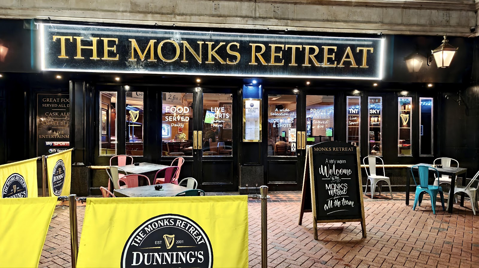 The Monks Retreat — student bar photo