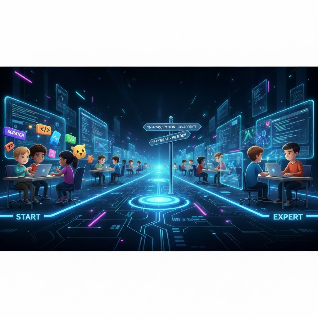 Kapsamlı kodlama eğitim yolculuğu