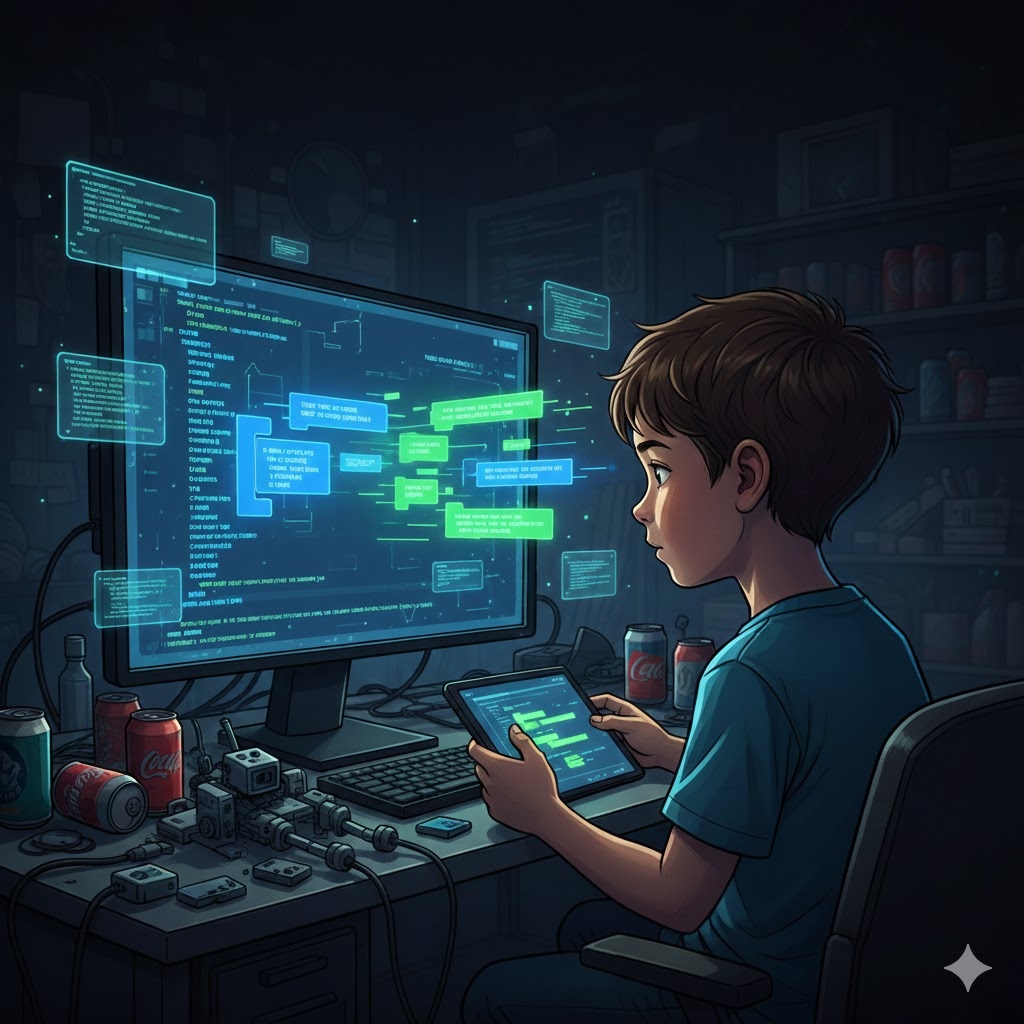 Yazılım geliştirme atölyesi çocuklar