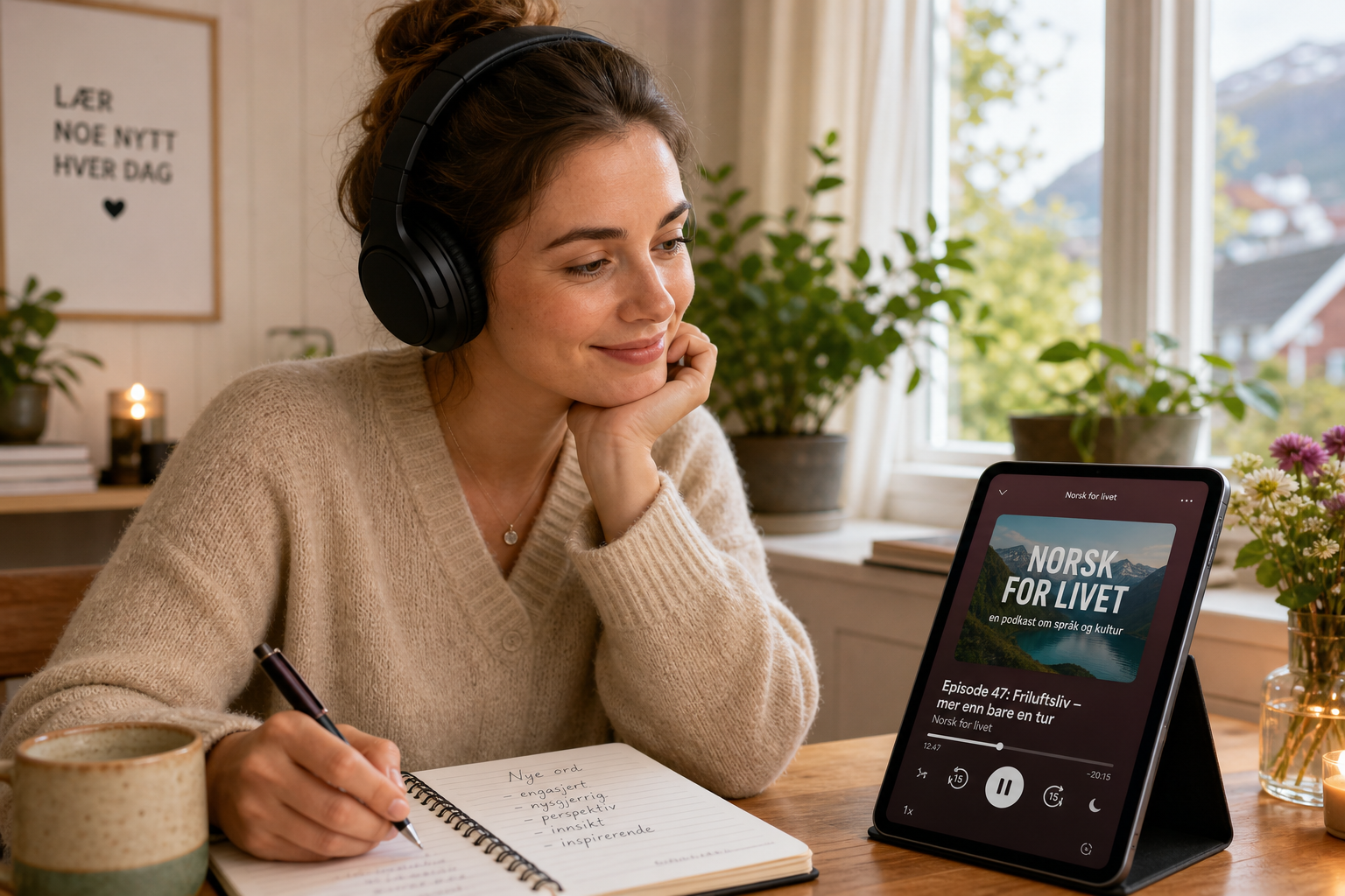 De beste norske podcastene for å lære norsk i 2026