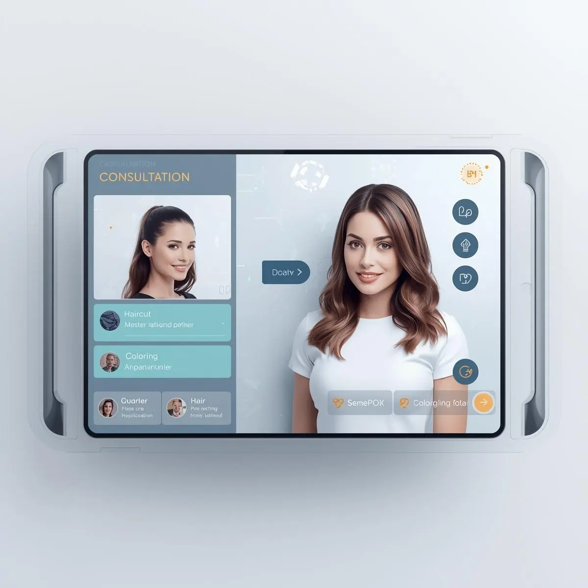 Saç Kesimi ve Renk Asistanı