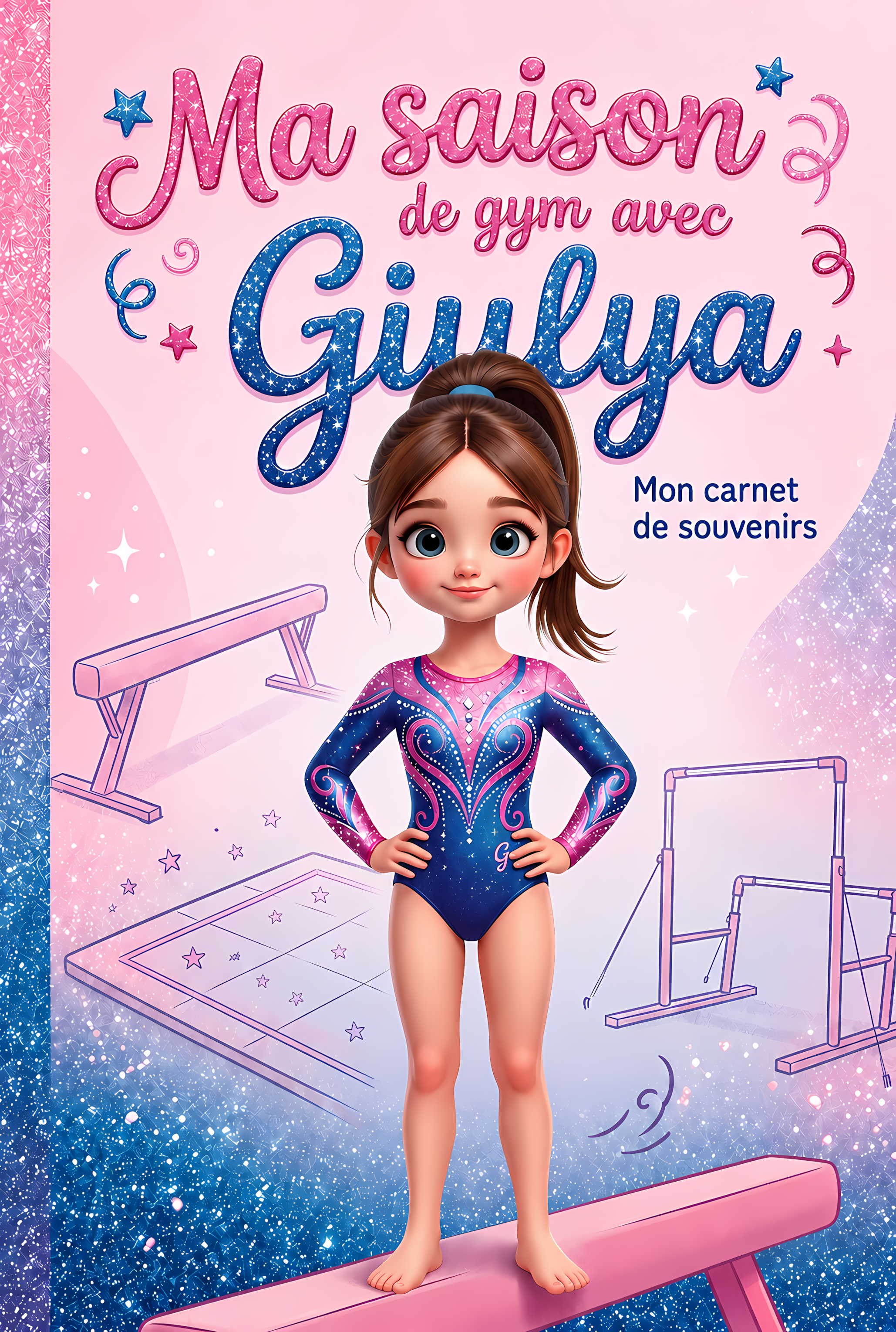 Ma saison de gym avec Giulya: Mon carnet de souvenir - compétitions, galas, progrès et émotions