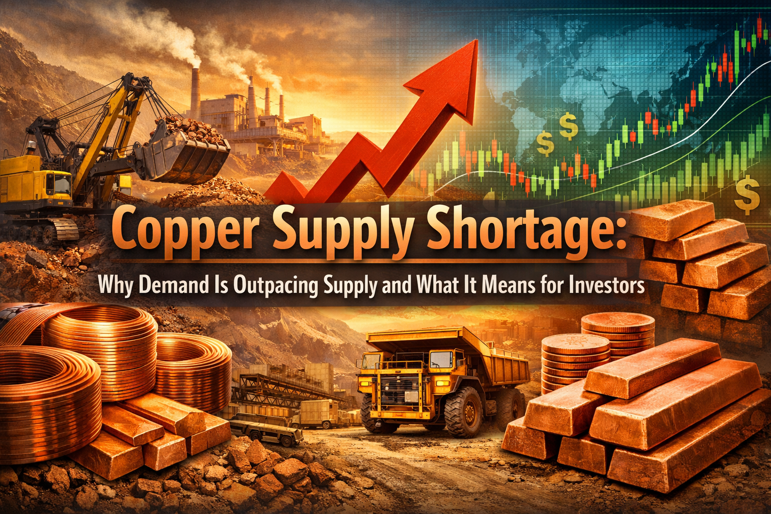 Copper Supply Shortage: Why Demand Is Outpacing Supply and What It Means for Investors