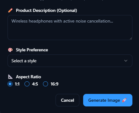 Step 2: Describe Scene