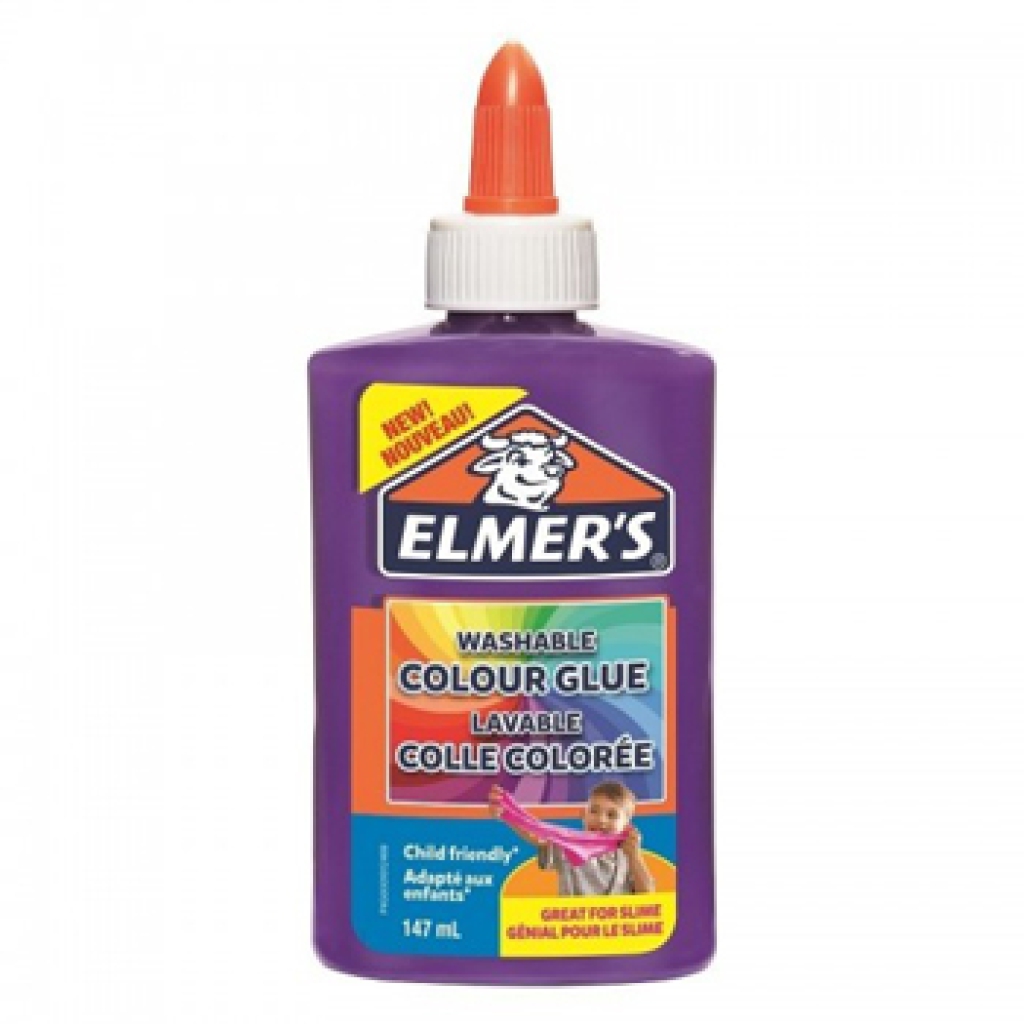 ELMER'S COLLA SLIME 147ML OPACA VIOLA