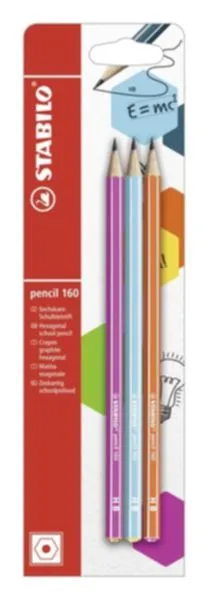STABILO Pencil 160 HB 3 pz