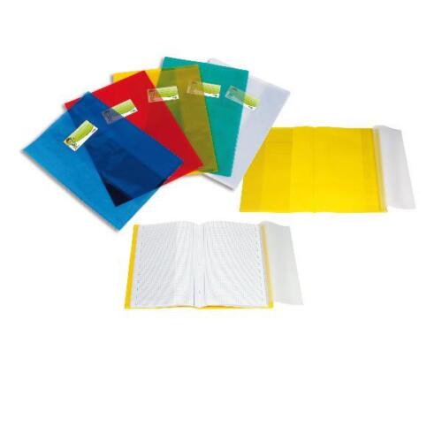 Copriquaderni  A4 PVC Liscio Verde