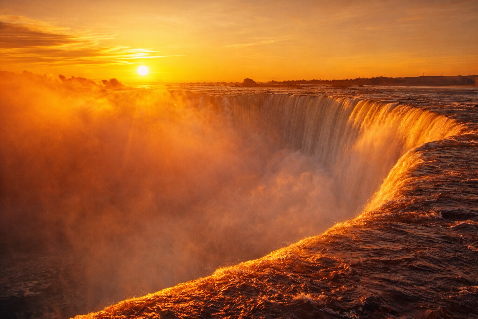 Atardecer en Cataratas