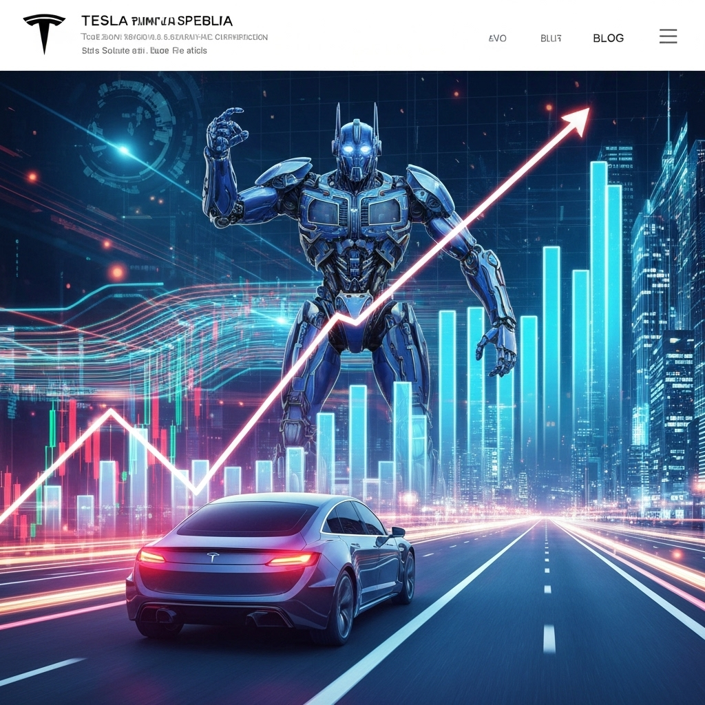 Lonjakan Saham Tesla: Fokus Bergeser ke Prospek Penjualan di Era Robotika dan AI