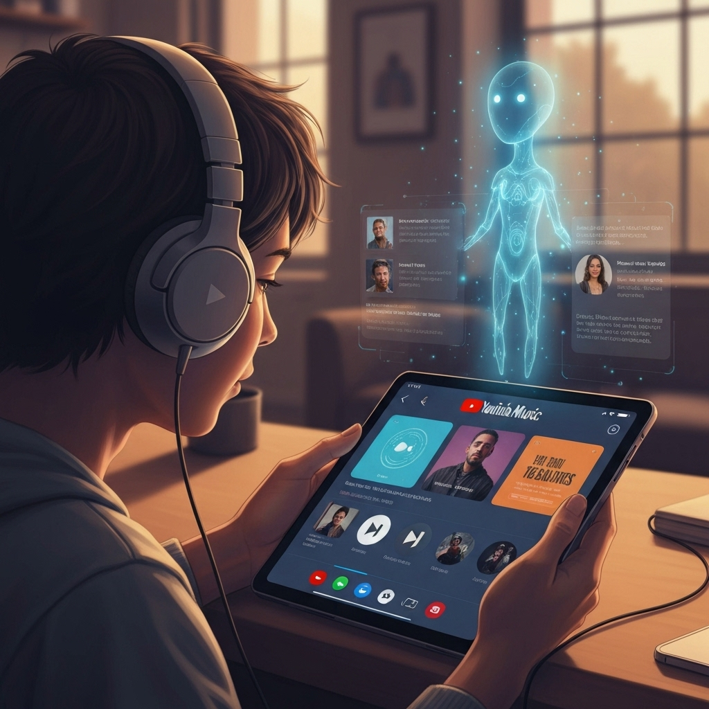 YouTube Music Uji Coba Host AI: Hadirkan Trivia dan Komentar Musik Personal