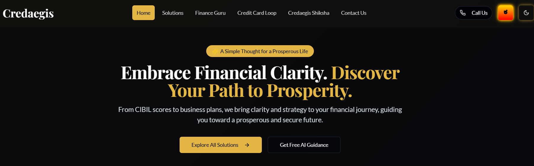 Credaegis - Innovative Business Solutions