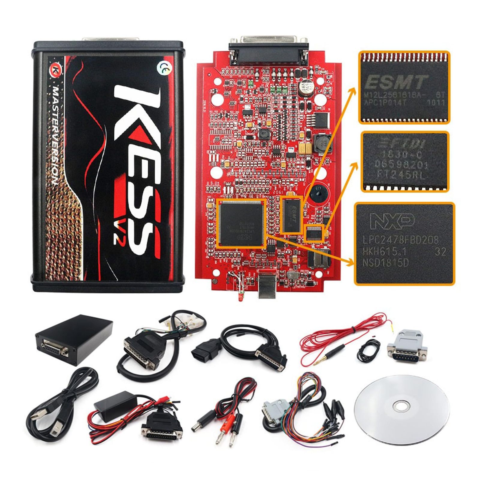 Kess V5.017 Master: Reprogrammation Moteur OBD2 au Congo
