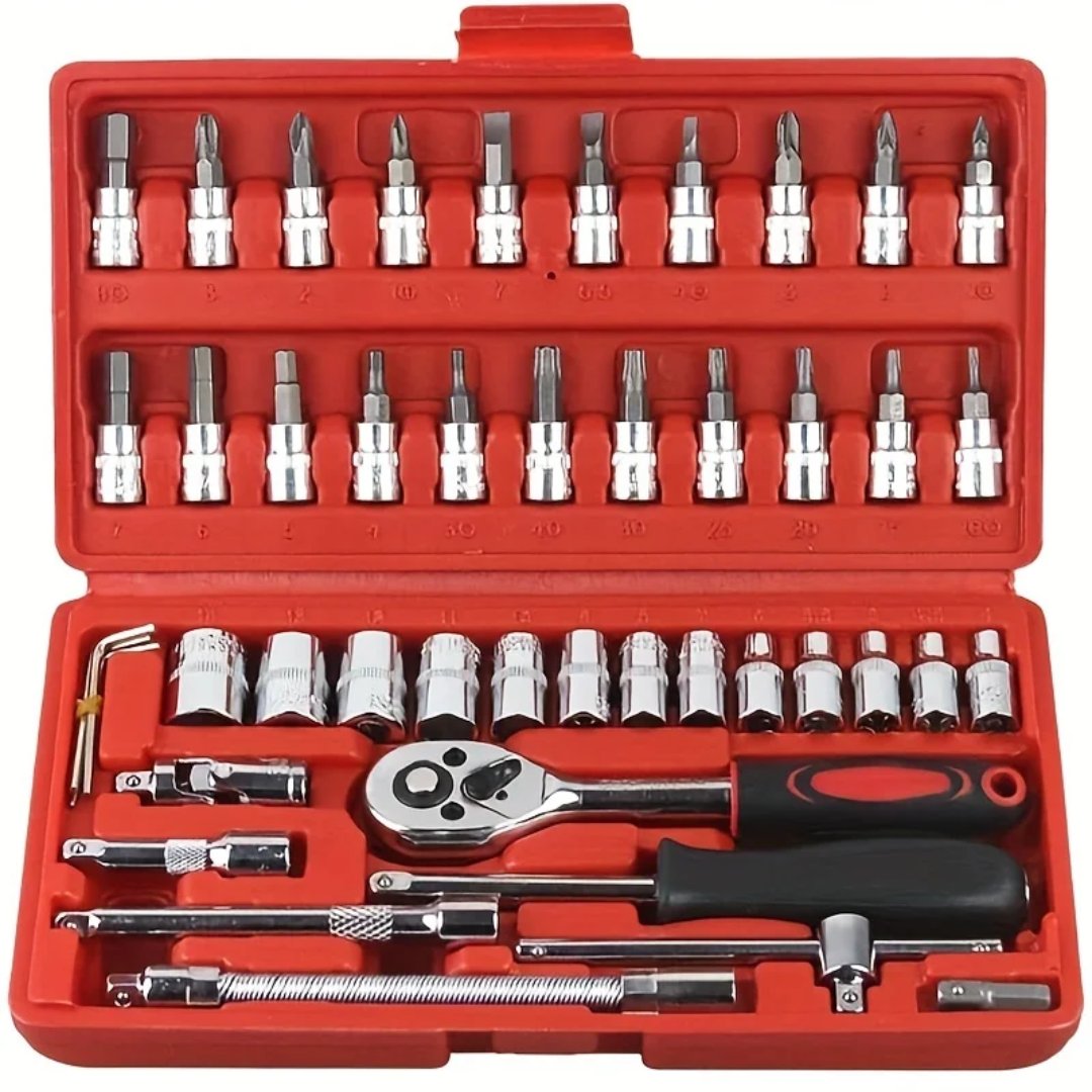 Mallette Outils Mécanique 44 Pièces - Réparation Auto Congo