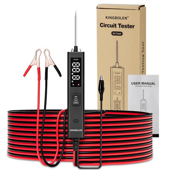 KINGBOLEN ECT200 Testeur Circuit Auto 12/24V - Diagnostic Congo