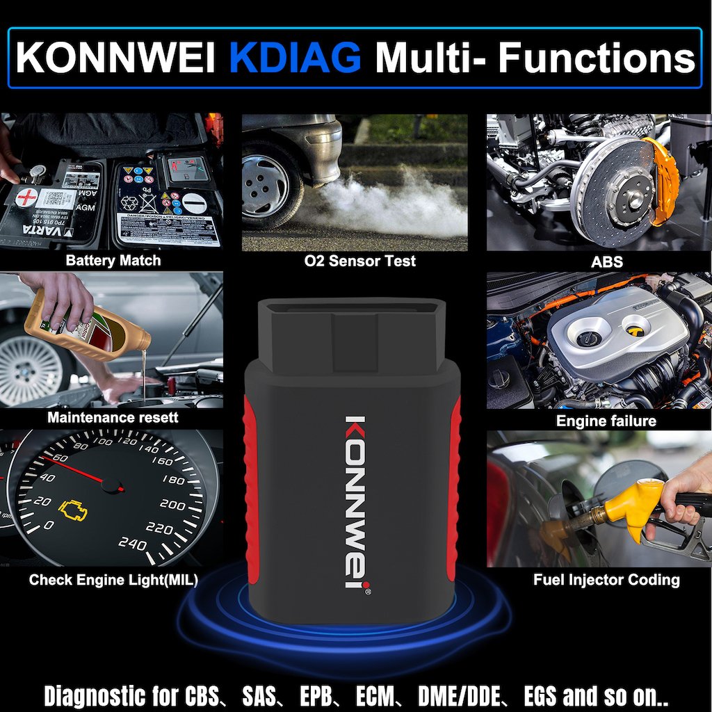 KONNWEI KDIAG Scanner Diagnostic Pro 12V | Congo OBD2