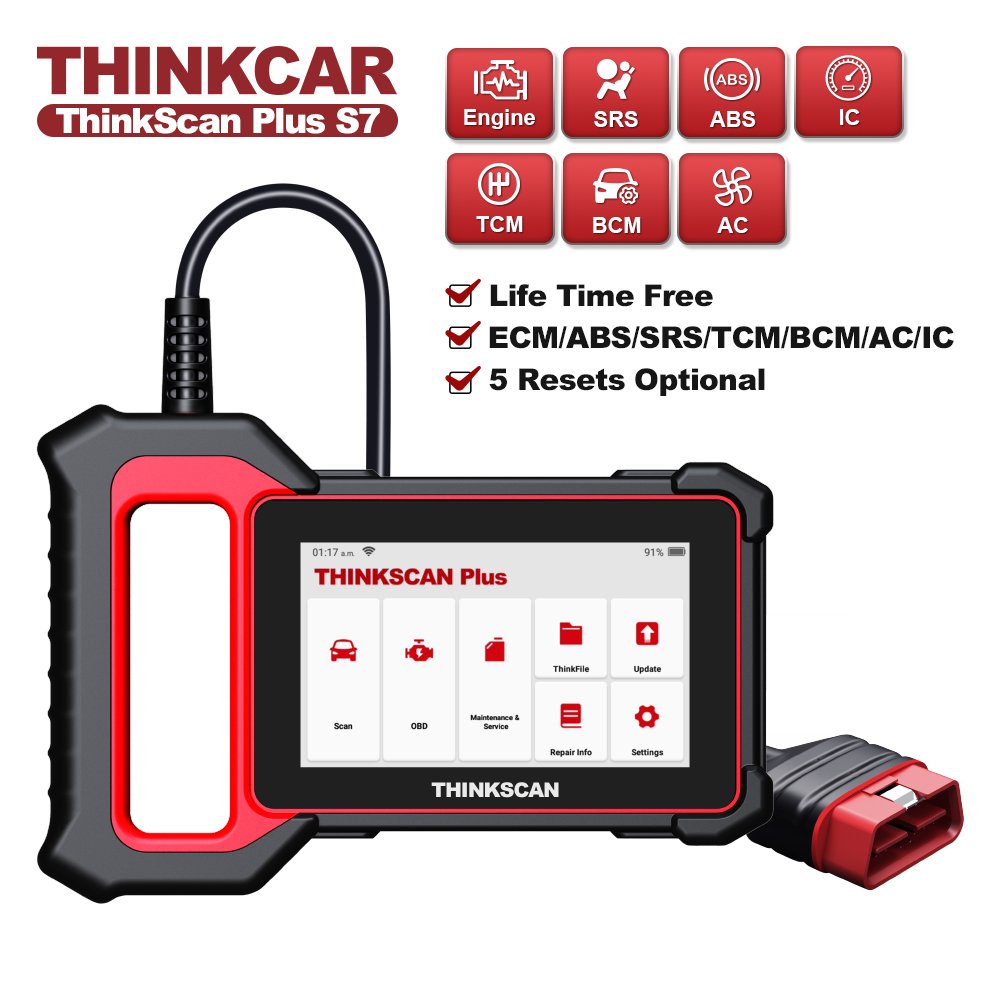 Thinkscan Plus S7 - Diagnostic OBD2 Complet pour Véhicules au Congo