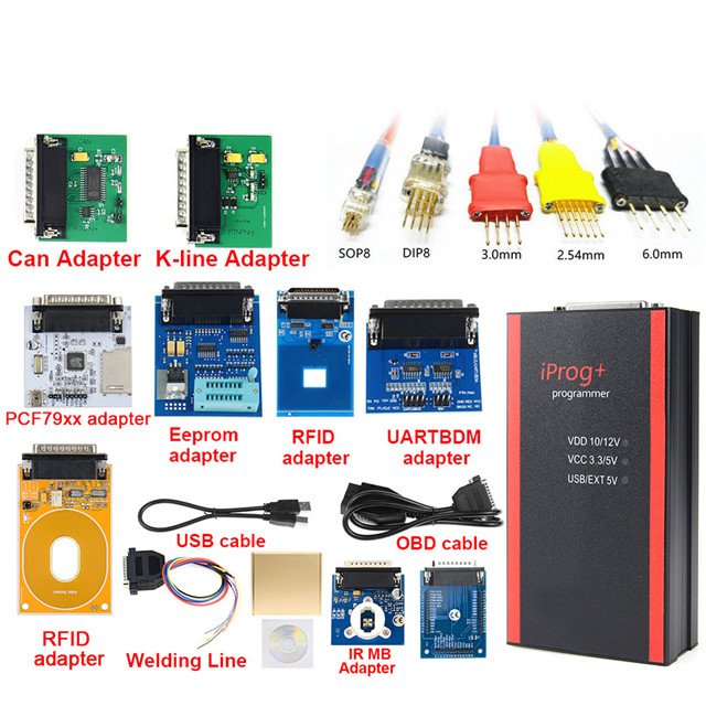 IPROG V89 13 Connecteurs: Programmation Auto au Congo