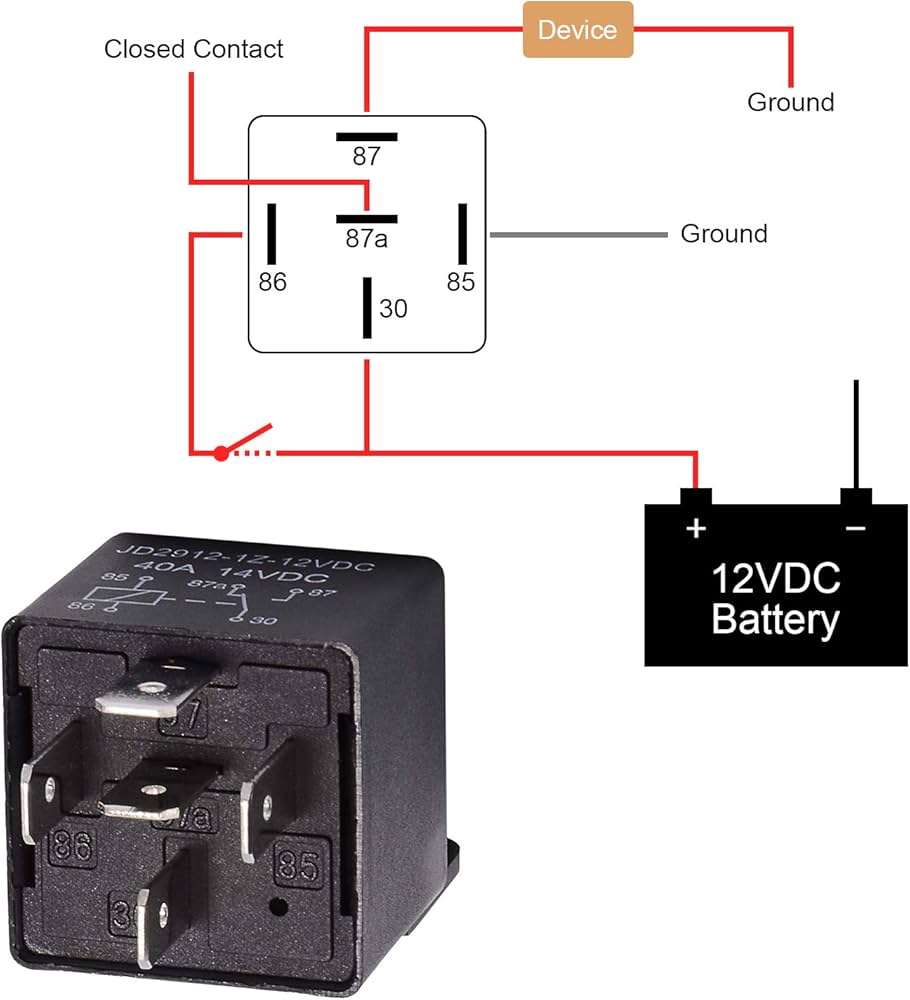Relais Auto 5 Broches 12V Standard - Fiabilité Électrique Congo