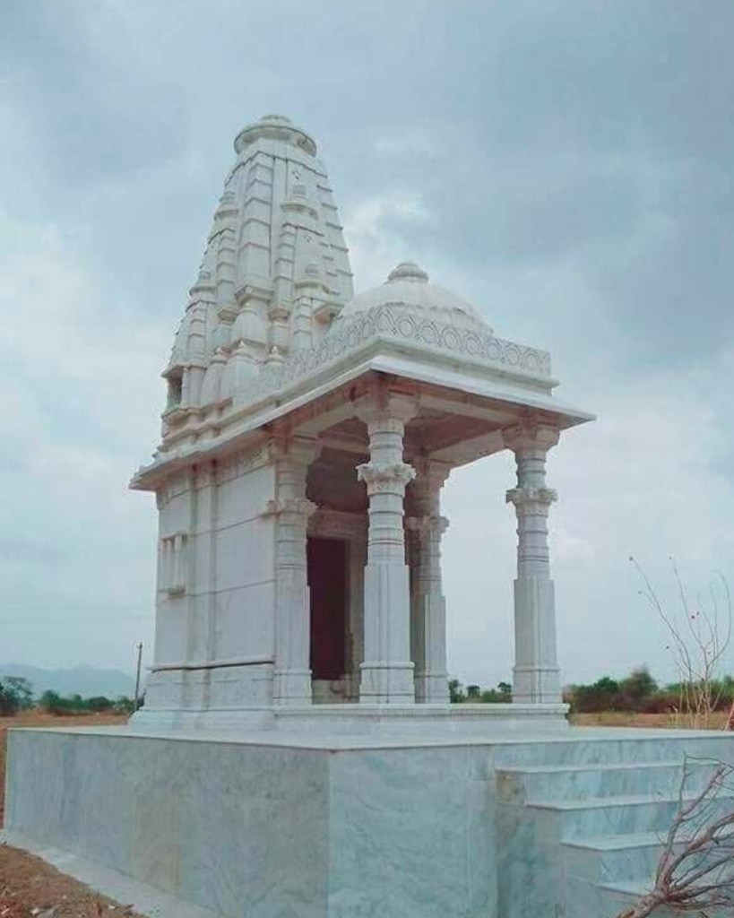 Grand communal temple exterior