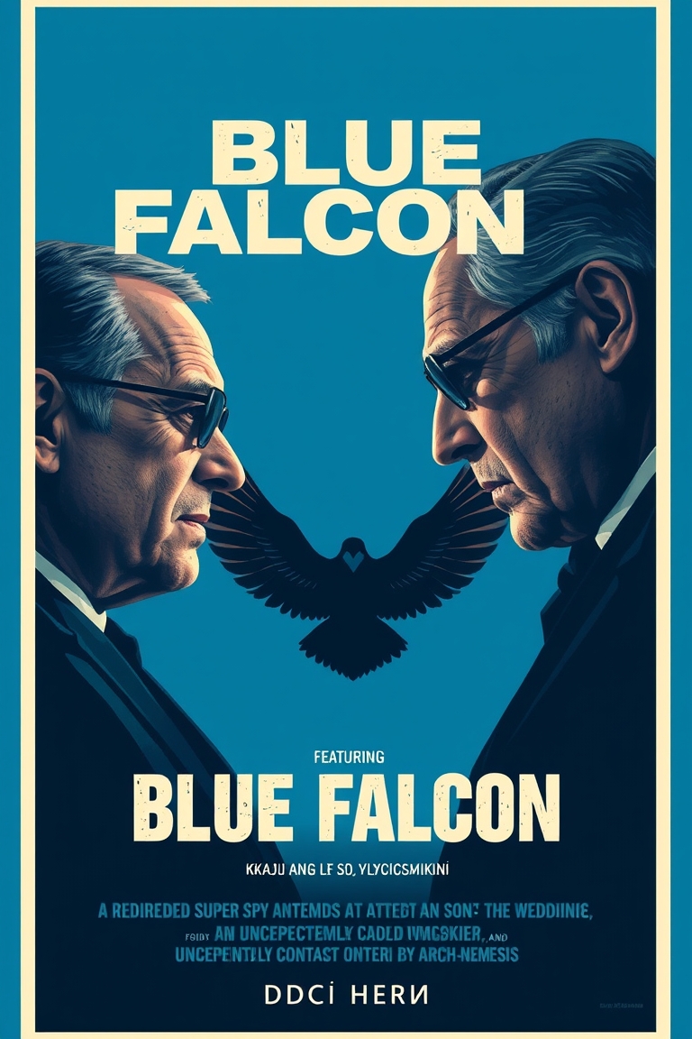 Постер: Blue Falcon