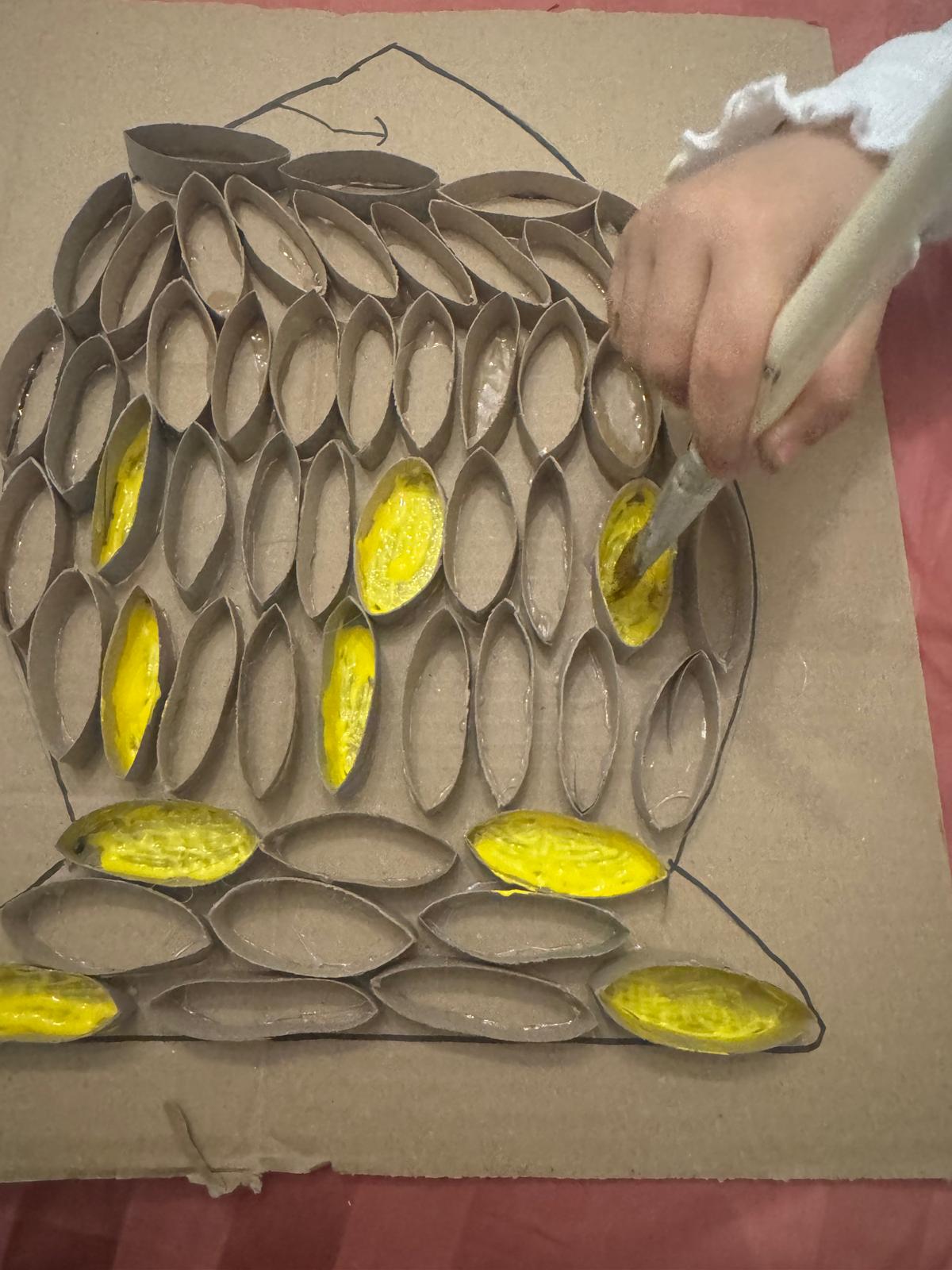 A moment of life at the daycare.