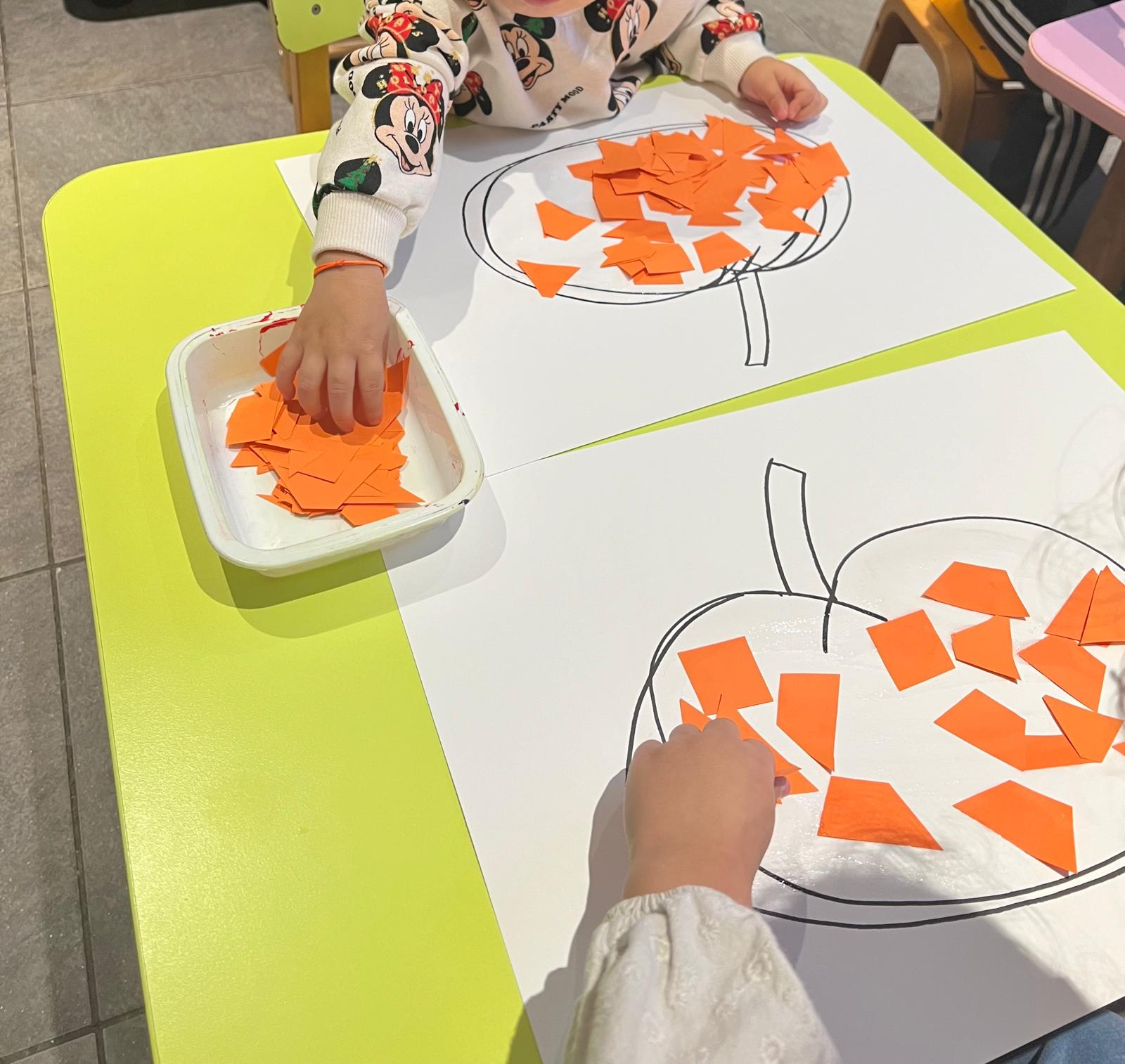 A moment of life at the daycare.