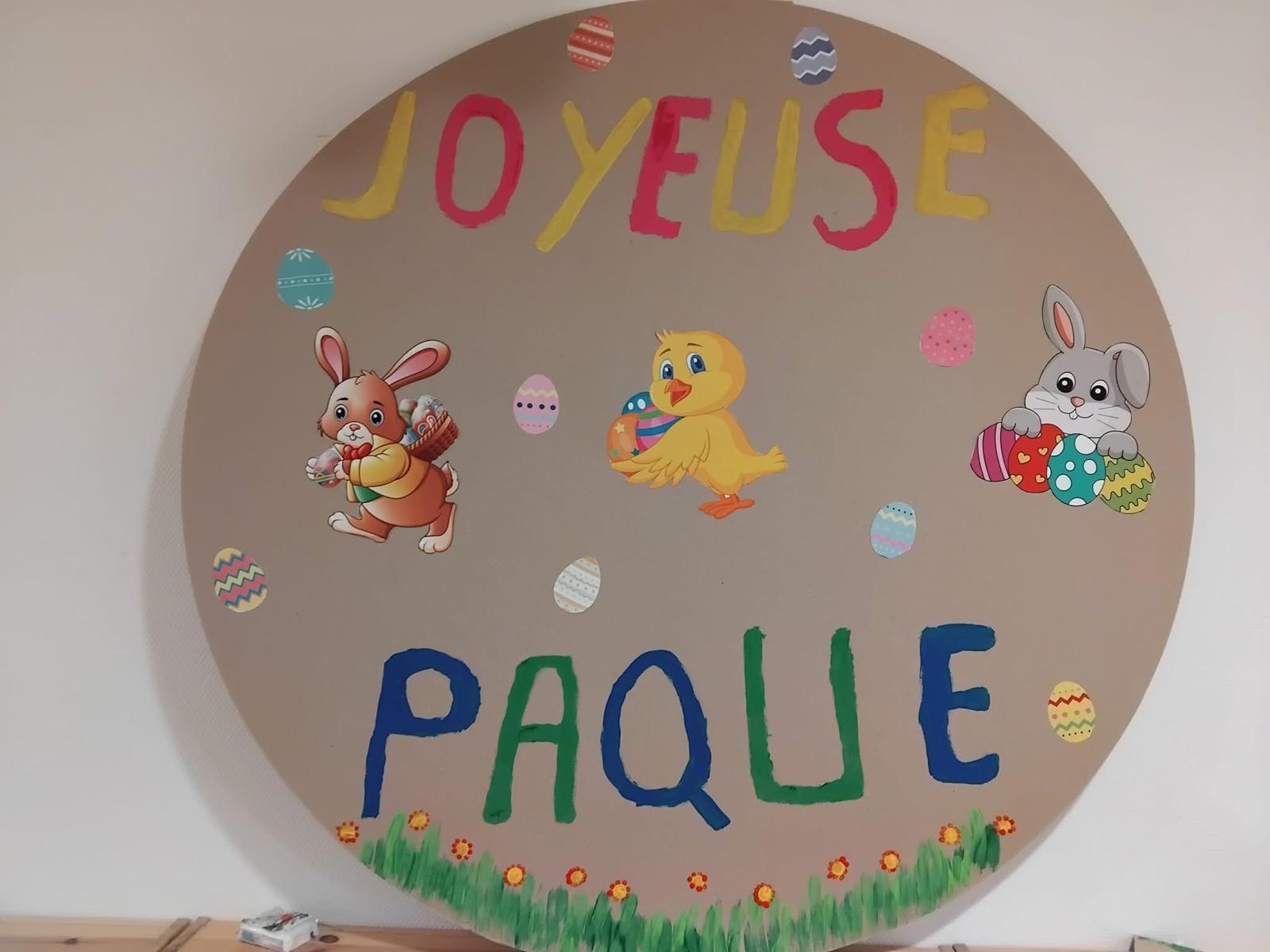 A moment of life at the daycare.