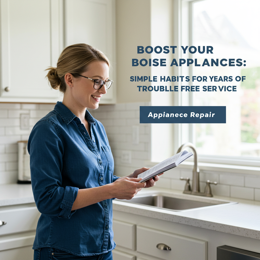 Boost Your Boise Appliances: Simple Habits for Years of Trouble-Free Service