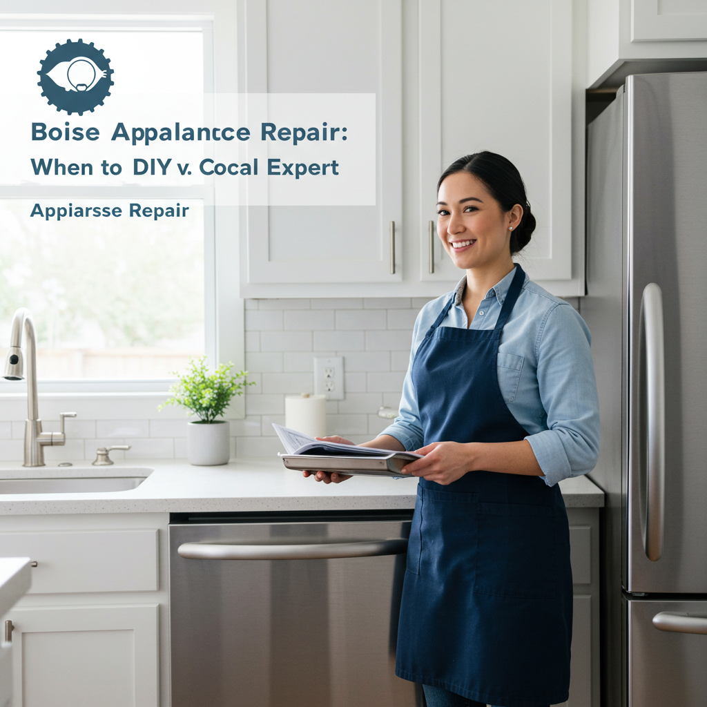 Boise Appliance Repair: When to DIY vs. Call a Local Expert