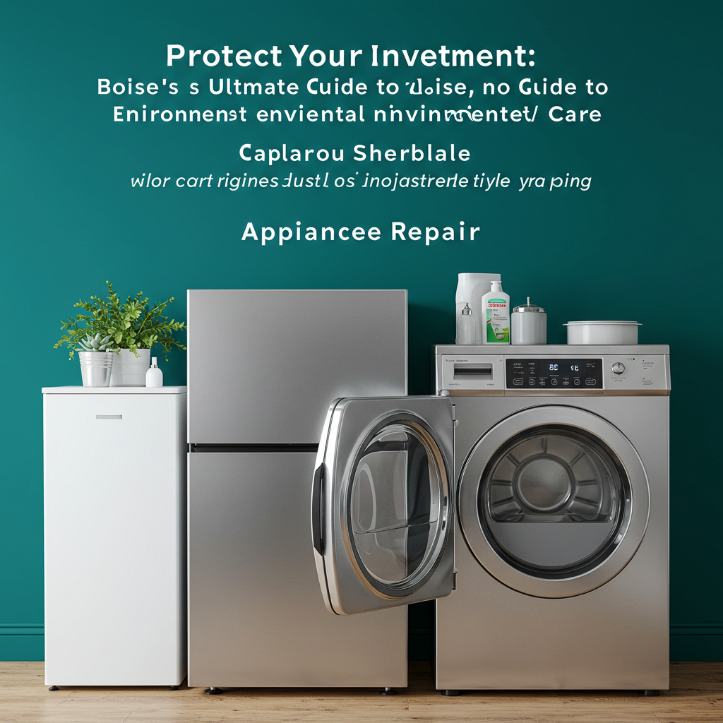 Protect Your Investment: Boise's Ultimate Guide to Appliance Environmental Care
