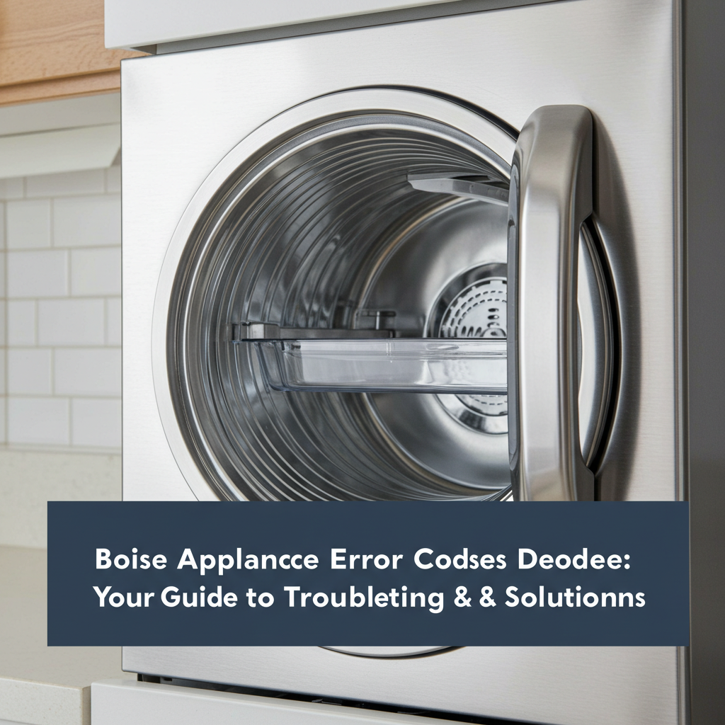 Boise Appliance Error Codes Decoded: Your Guide to Troubleshooting & Solutions